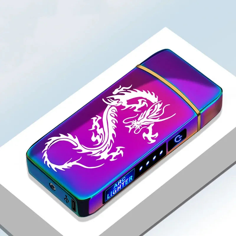 USB Rechargeable Plasma Lighter – Windproof Electric Arc Ignition