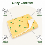 Warm & Soft Flannel Pet Blanket (Machine Washable)