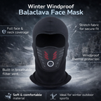 Warm Winter Face Mask — Windproof Thermal Coverage