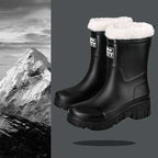 Waterproof Ankle Boots, Cosy Lining, Slip-Resistant Sole