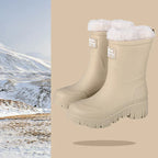 Waterproof Ankle Boots, Cosy Lining, Slip-Resistant Sole