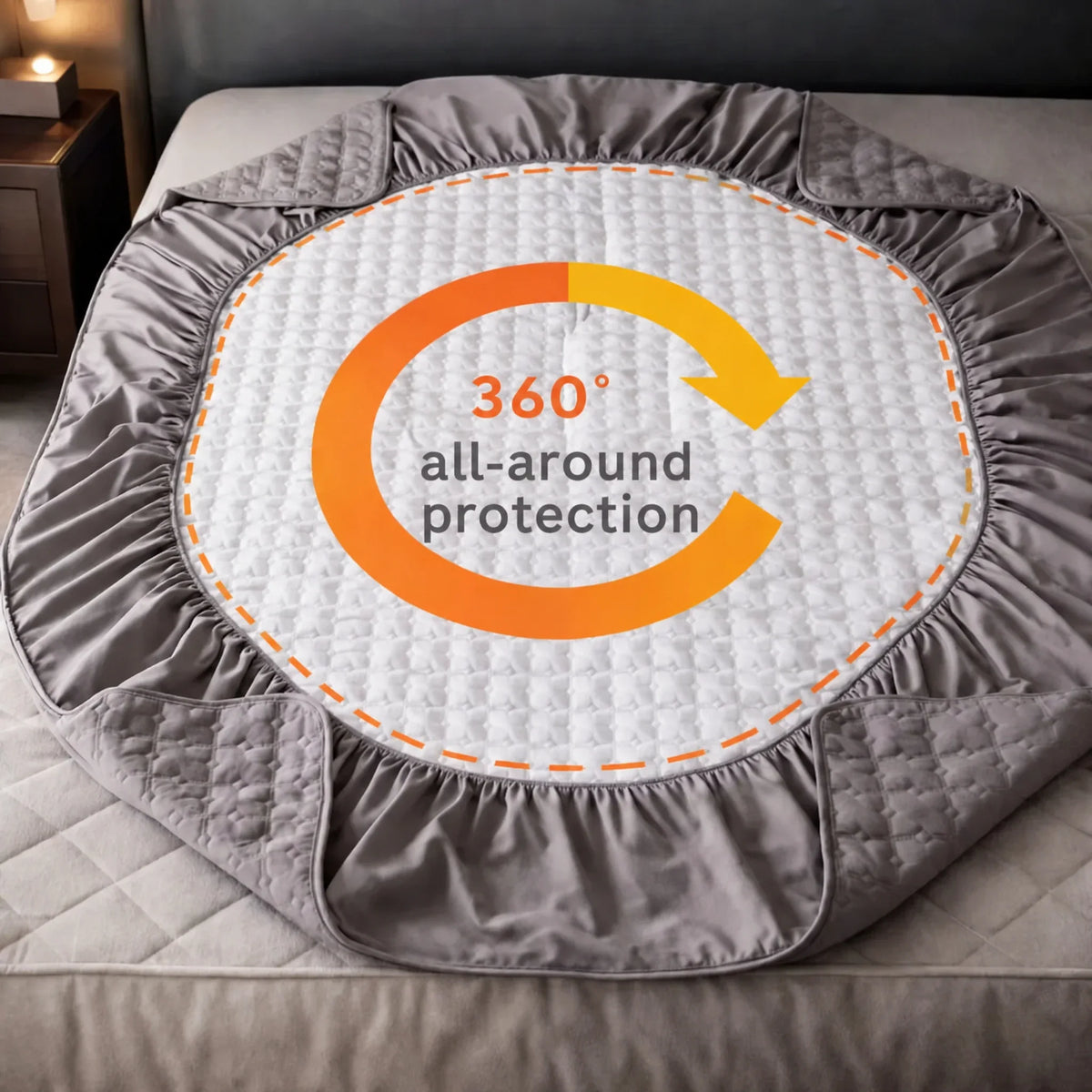Waterproof Mattress Protector | Mattress Cover for Sleep Comfort