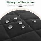 Waterproof Quilted Oxford Non-Slip Car Seat Cover