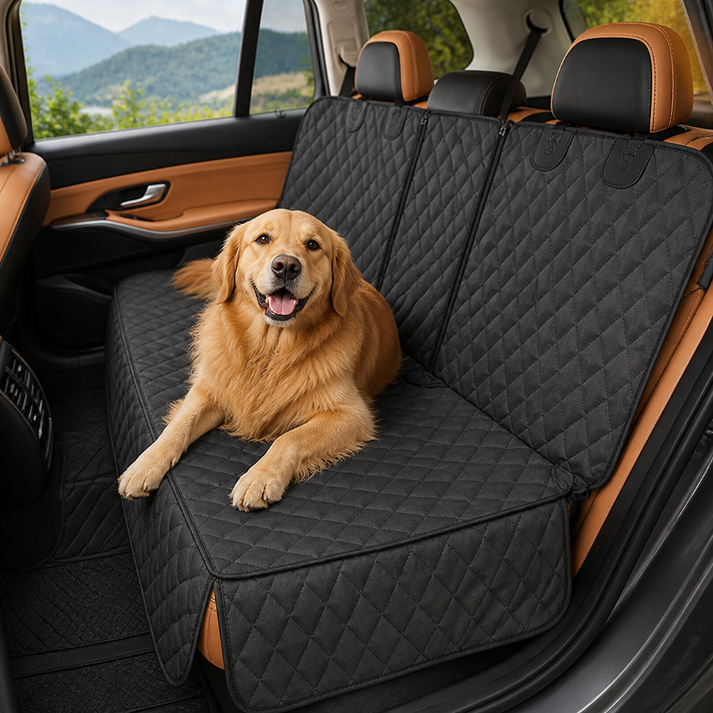 Waterproof Quilted Oxford Non-Slip Car Seat Cover