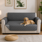 Waterproof Quilted Stretch Sofa Slipcover (Universal Fit)