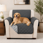 Waterproof Quilted Stretch Sofa Slipcover (Universal Fit)