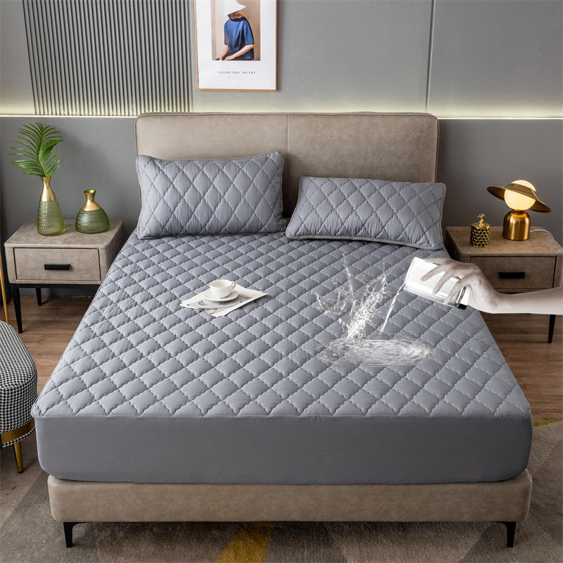 Waterproof, Urine-Proof Mattress Protector Cover, Polyester + TPU Waterproof Coating