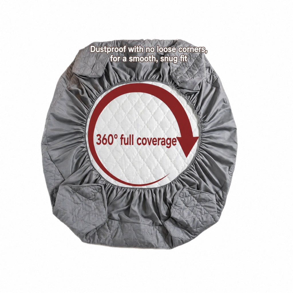 Waterproof, Urine-Proof Mattress Protector Cover, Polyester + TPU Waterproof Coating