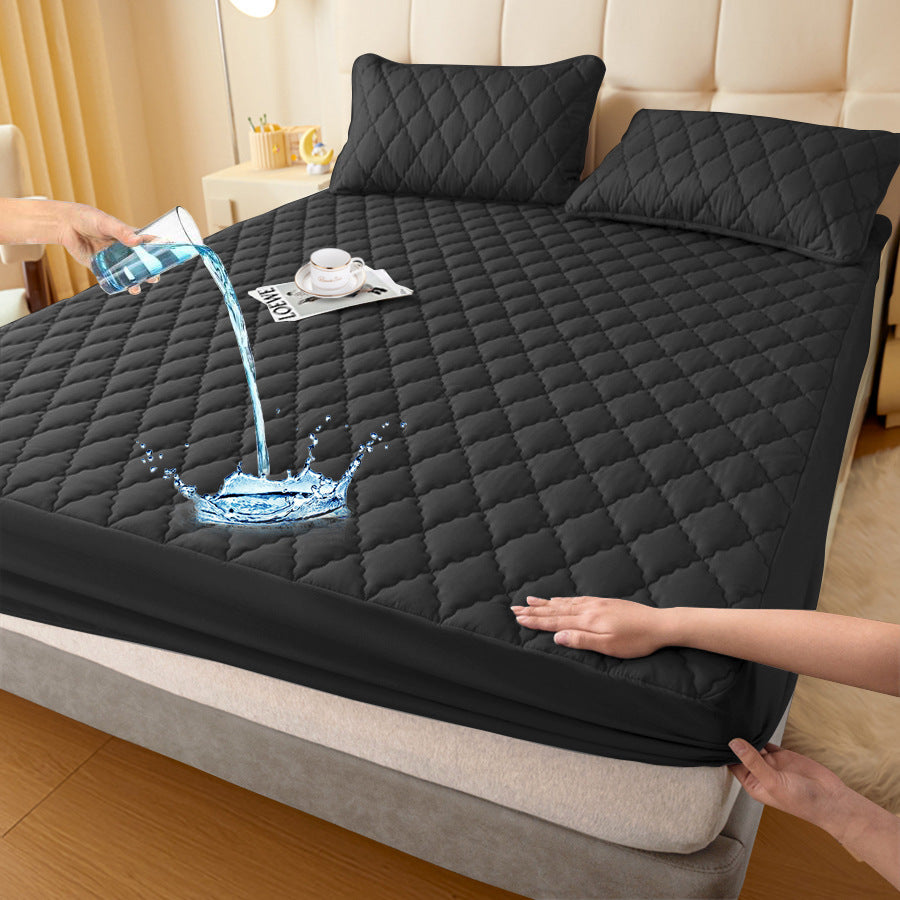Waterproof, Urine-Proof Mattress Protector Cover, Polyester + TPU Waterproof Coating