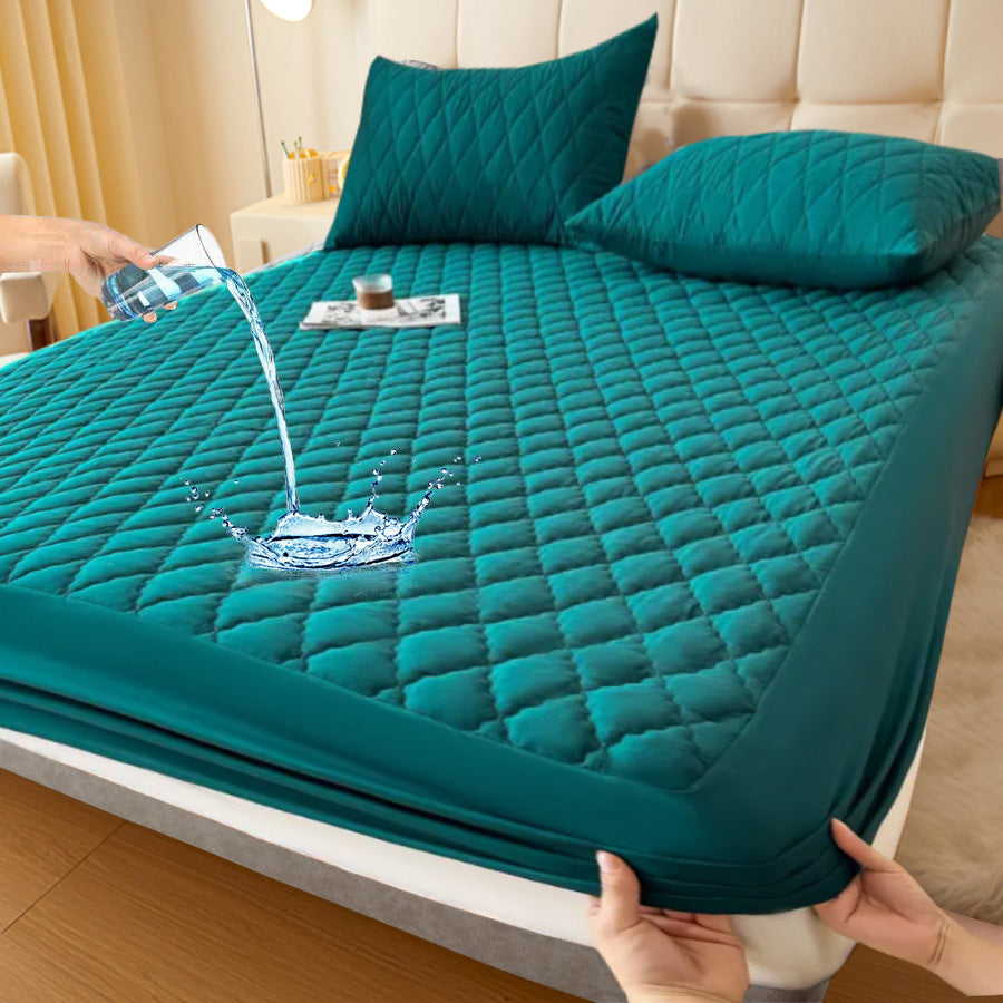 Waterproof, Urine-Proof Mattress Protector Cover, Polyester + TPU Waterproof Coating