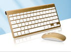 Wireless Compact Keyboard and Mouse Set