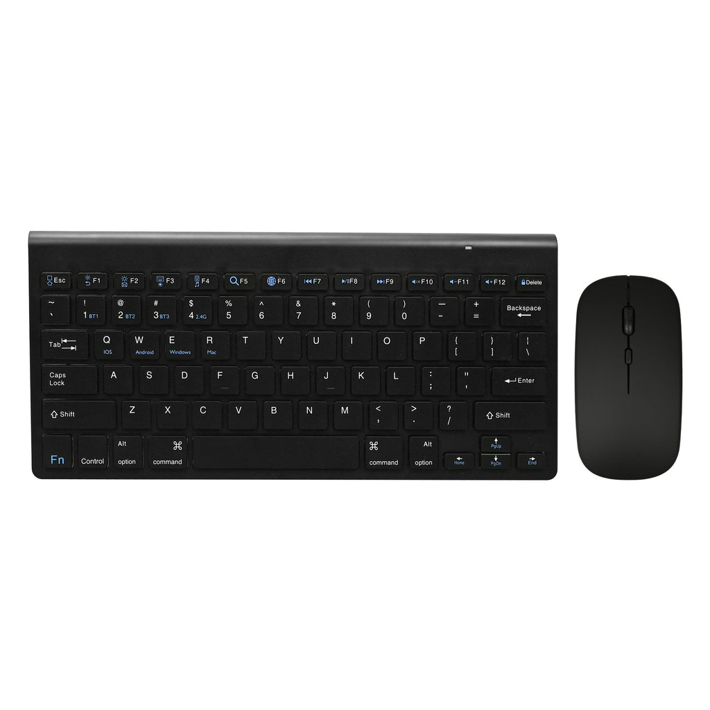 Wireless Compact Keyboard and Mouse Set