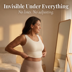 Wireless Front-Closure Posture Bra, Seamless X-Back Support
