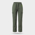Women's Cargo Trousers - Elastic Waist Walking Trousers