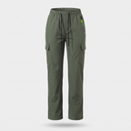 Women's Cargo Trousers - Elastic Waist Walking Trousers