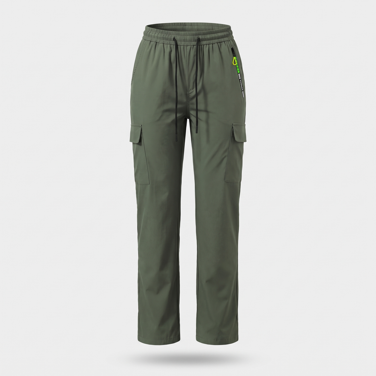Women's Cargo Trousers - Elastic Waist Walking Trousers
