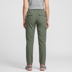 Women's Cargo Trousers - Elastic Waist Walking Trousers