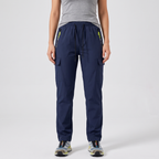 Women's Cargo Trousers - Elastic Waist Walking Trousers