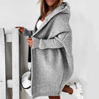 Women's Cosy Hooded Knit Cardigan