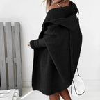 Women's Cosy Hooded Knit Cardigan