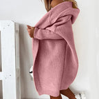 Women's Cosy Hooded Knit Cardigan