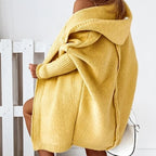 Women's Cosy Hooded Knit Cardigan