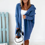 Women's Cosy Hooded Knit Cardigan