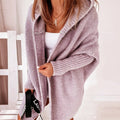 Women's Cosy Hooded Knit Cardigan