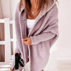 Women's Cosy Hooded Knit Cardigan