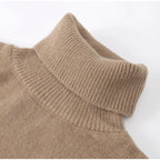 Women's Cosy Ribbed Knit Turtleneck Jumper