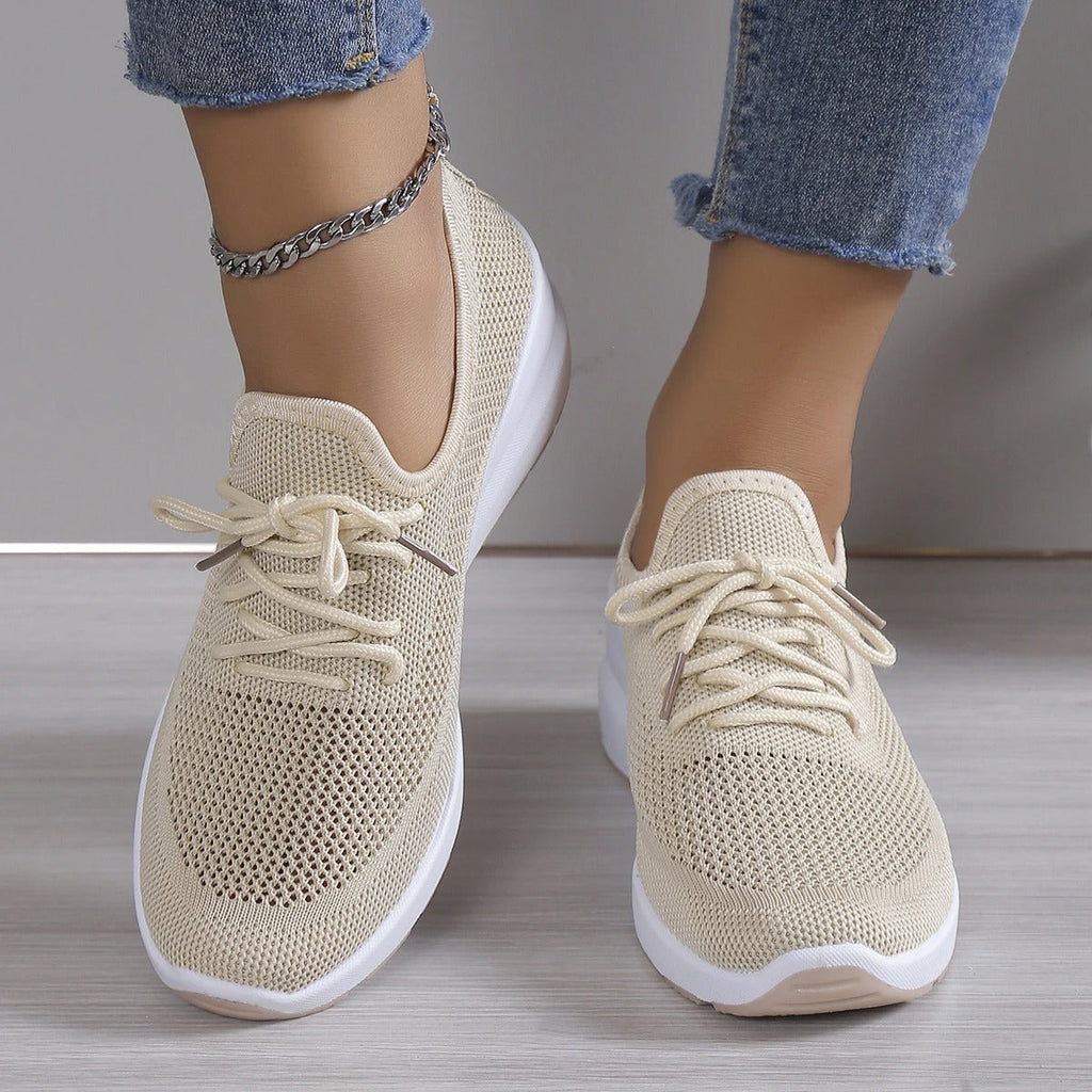 Women's Elevated Platform Wedge Trainers