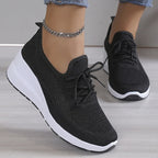 Women's Elevated Platform Wedge Trainers