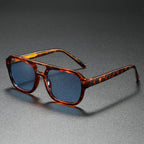 Women's fashionable sunglasses in elegant, angular design