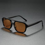 Women's fashionable sunglasses in elegant, angular design