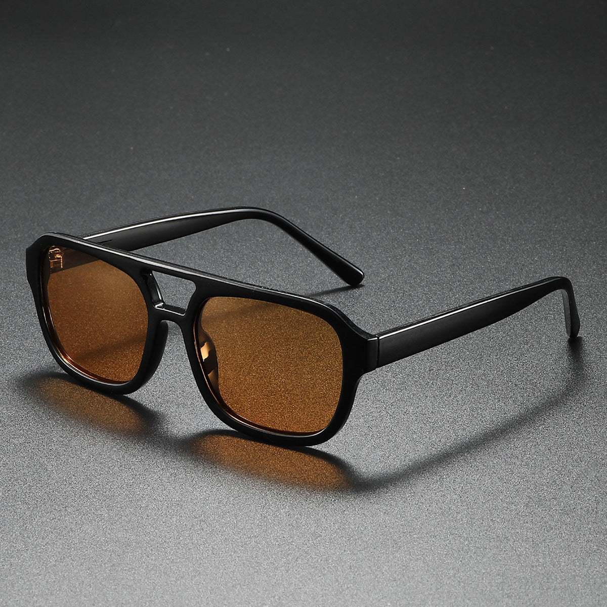 Women's fashionable sunglasses in elegant, angular design
