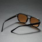 Women's fashionable sunglasses in elegant, angular design