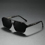 Women's fashionable sunglasses in elegant, angular design