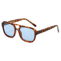 Women's fashionable sunglasses in elegant, angular design