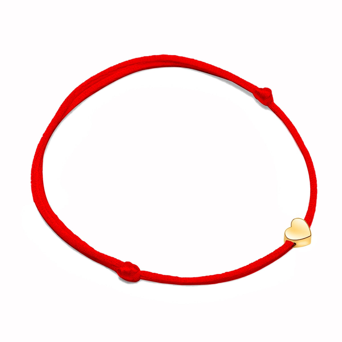 Women's Heart Charm Adjustable Bracelet