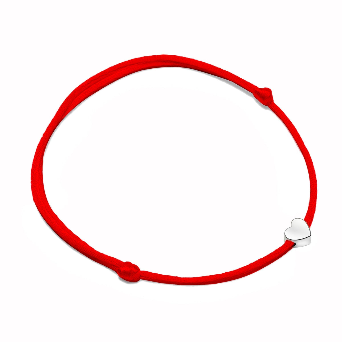 Women's Heart Charm Adjustable Bracelet