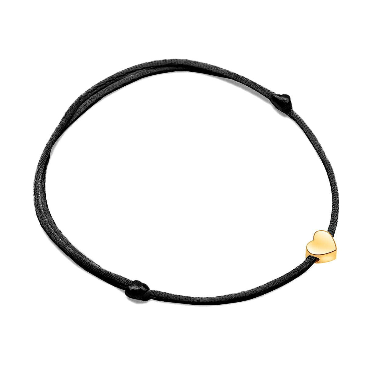 Women's Heart Charm Adjustable Bracelet