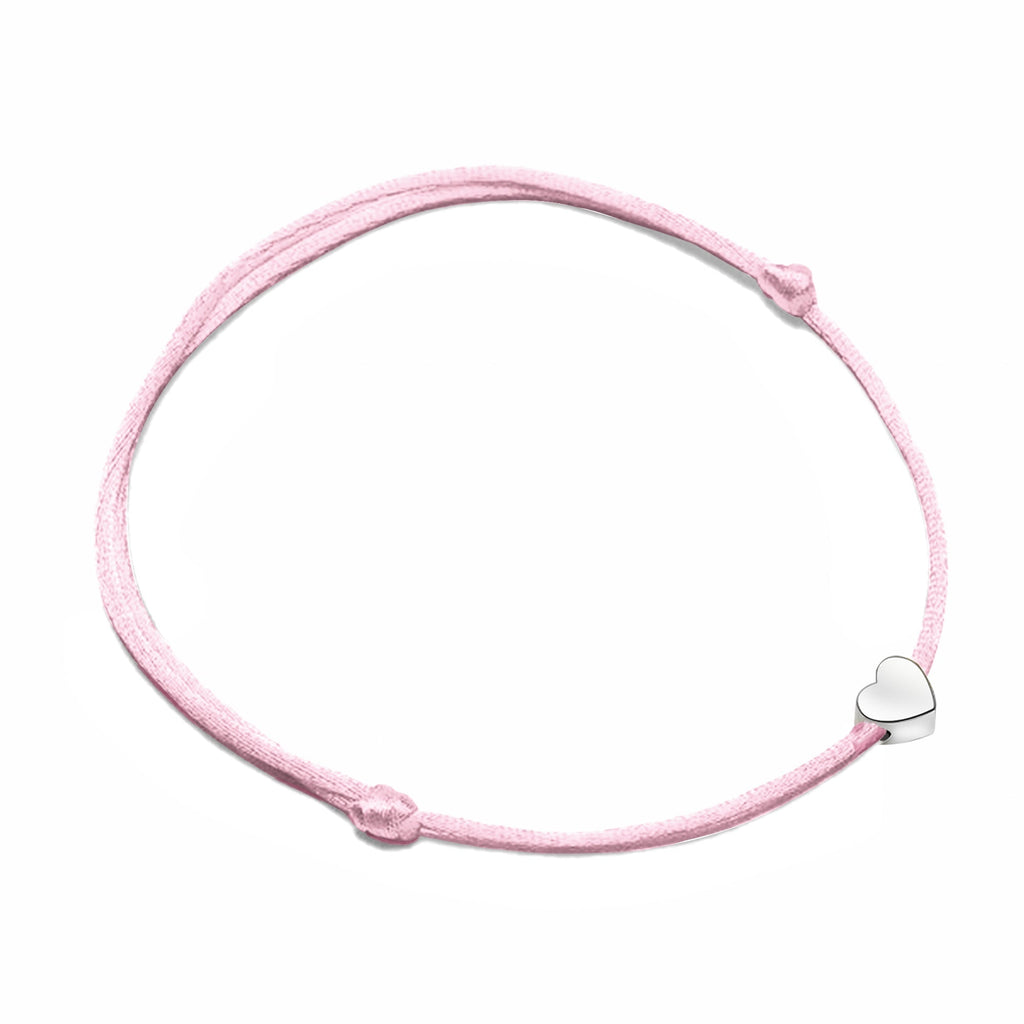 Women's Heart Charm Adjustable Bracelet