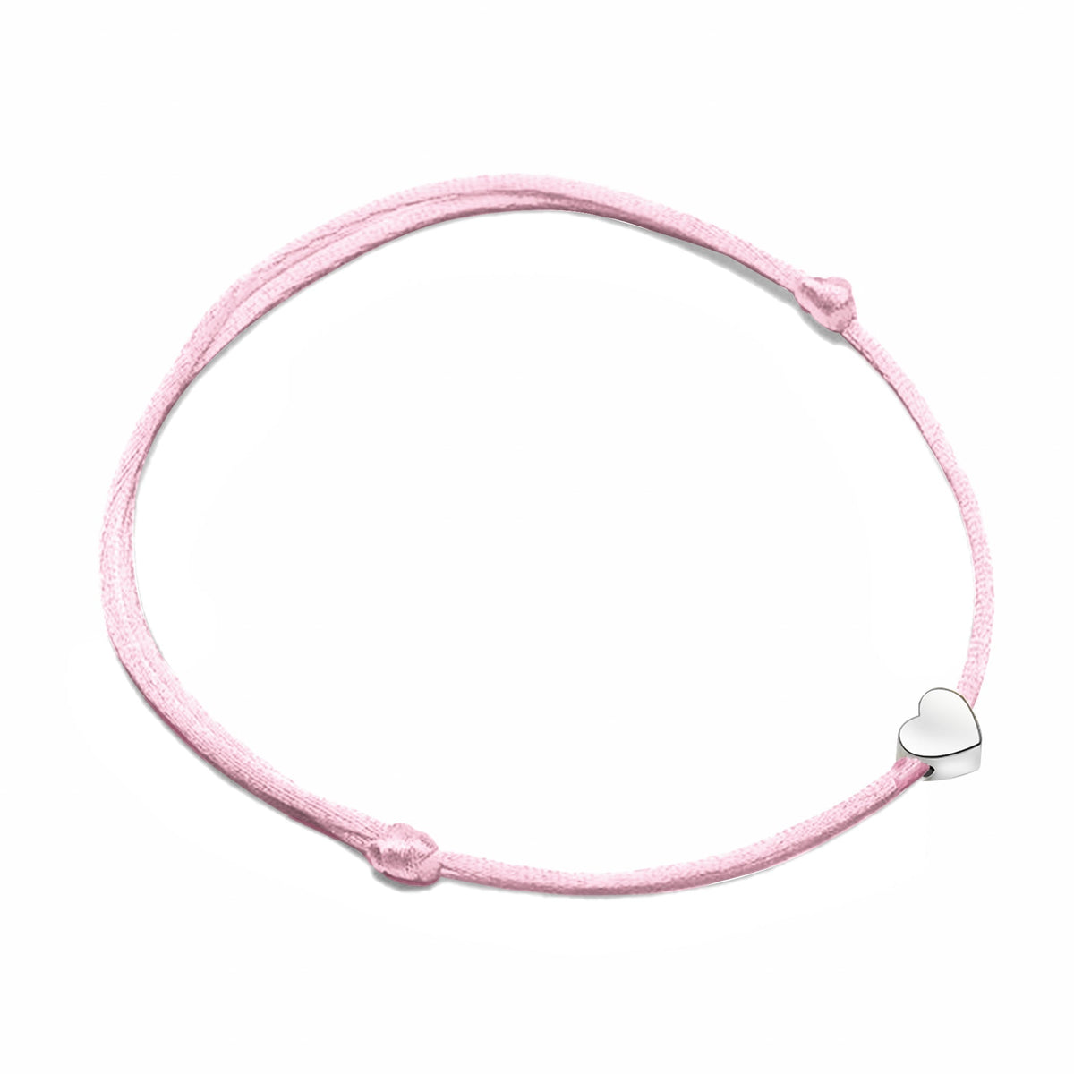 Women's Heart Charm Adjustable Bracelet