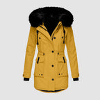 Women's Insulated Hooded Parka – Cosy & Weatherproof Winter Jacket