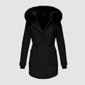 Women's Insulated Hooded Parka – Cosy & Weatherproof Winter Jacket