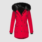 Women's Insulated Hooded Parka – Cosy & Weatherproof Winter Jacket