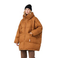Women's Long Hooded Down Jacket for Winter