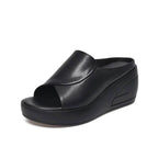 Women's Orthopaedic Comfort Slip-On Wedge Sandals