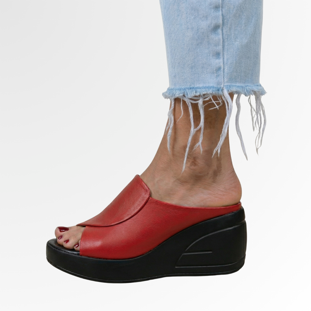 Women's Orthopaedic Comfort Slip-On Wedge Sandals