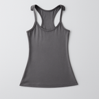 Women's Racerback Tank Top with Ribbed Texture